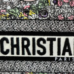 Christian Dior Medium Dior Book Tote Gray